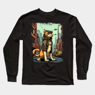 Support Your Local Street Cats Long Sleeve T-Shirt